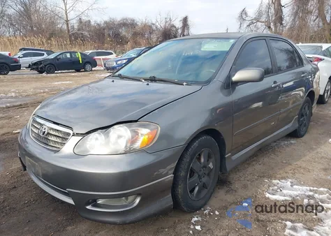 2007 Toyota Corolla S z USA, uszkodzony, nr VIN 2T1BR32E27C792063